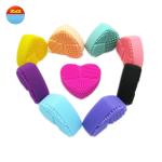 Household Items Dish Wash Scrubber , Heart Shaped Dish Cleaning Brush