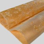 Glass Laminted Bronze Metal Textile Fabric 4000mm Max Width