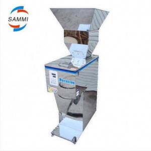China Vibration Tea Weighing Machine , Semi Automatic Weigh Filler For Coffee Bean Tea Bag on sale