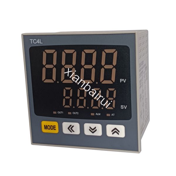 BAIRUI TC4S Universal Temperature Sensor Relay Output Thermostatic Controller Temperature PID Control 48*48mm Size ABS Pt100cu50