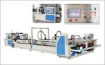 Semi-auto Folder Gluer, Corrugated Carton Box, Automatic lifting, gluing,