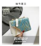 Bag women's new fashion small square bag wholesale niche simple retro quicksand
