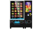 Multi Payment Healthy Food Vending Machine Intelligent Convey For Salad /