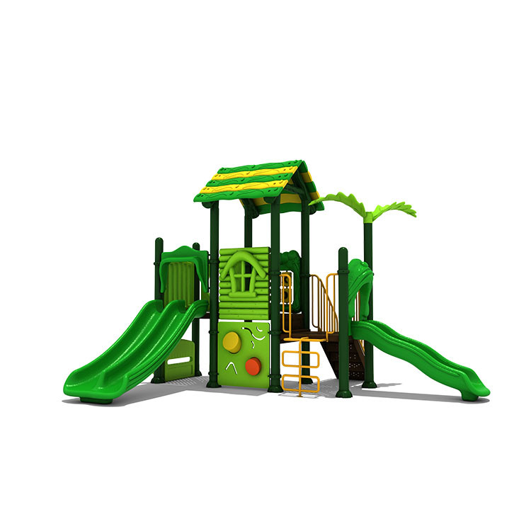 Outside Custom Playground Slides 114mm Colorful Commercial Garden Backyard