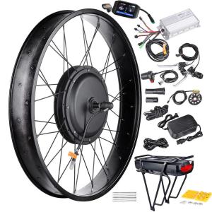 Wholesale Sabvoton Controller Electric Bicycle Kit , Electric Motorcycle Conversion Kit Black Color from china suppliers