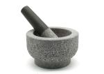 Heavy Duty Stone Mortar And Pestle Set For Guacamole Pesto Herb Granite Grinder