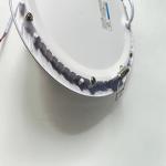 9w 12w recessed ceiling round dimmable led panel light 3 CCT adjustable