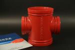 Polished 4 Way Pipe Fitting With Female End And Pressure Rating 2.5mpa