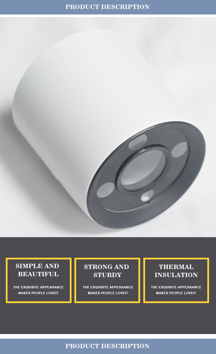European Concave Camera Lens Sealed And Waterproof Thermal Insulation