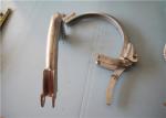 Durable T Bolt Metal Pipe Clamp Stainless Steel Parts 1.1~2.0mm Thickness
