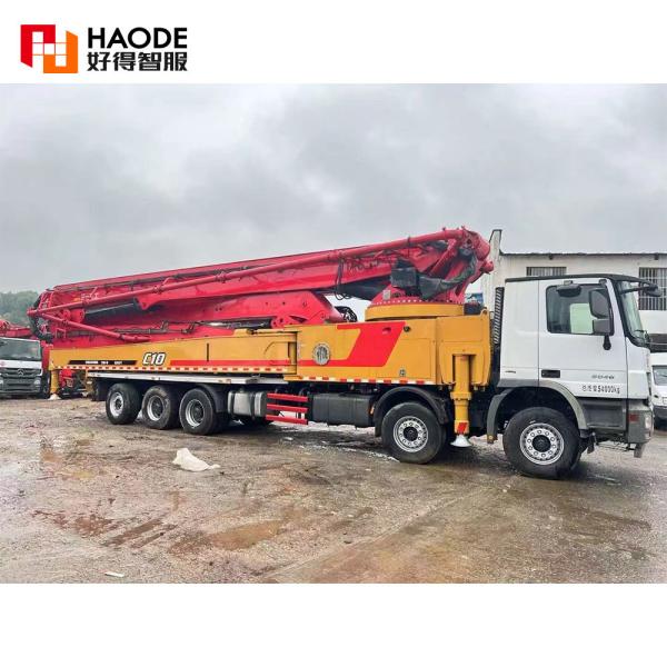 Good Partner SANY 72m mounted trailer price putzmeister spare parts used mobile