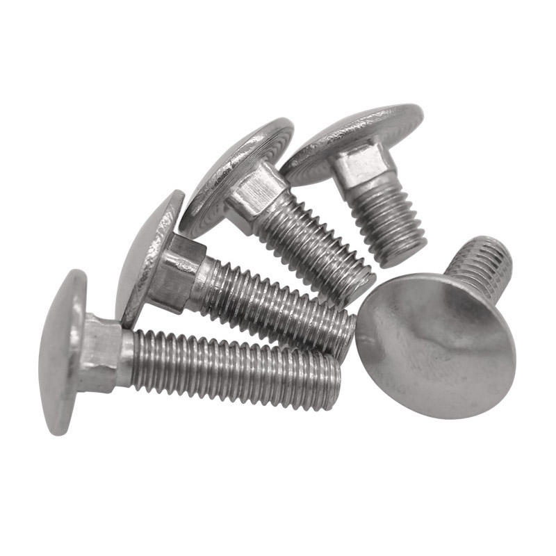 Custom Mark According to Your Specification High Strength Din 603 Carriage Bolts Stainless Steel Grade 4.8/6.8/8.8