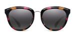 TAC Plastic Colored Sunglasses , Black Brown Plastic Aviator Sunglasses Metal
