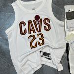 White Red Basketball NBA Team Jerseys Polyester