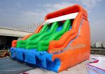 6*6 m Kids Love Double Lane Inflatable Water Slide For Outdoor Playground