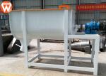 Chicken Fish Feed Mixer Machine Mixing Uniformity CV ≤ 7% Carbon Steel Small