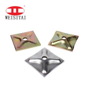 Wholesale Square Pressed 18mm Formwork Tie Rod System Waller Plate from china suppliers