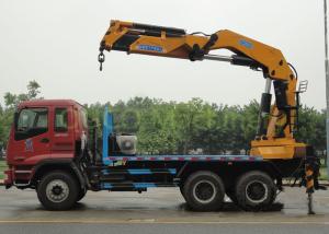 Wholesale heavy Duty CCS Folding Boom 16t Lorry Mounted Crane from china suppliers