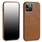 Sheep Grain Genuine Leather Phone Cover for iPhone 14 Pro Max 2022 Design Full