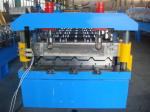 14 Stations Roof Panel Roll Forming Machine , Low Noise Metal Forming Machine
