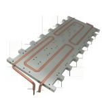 Clear Finishing Cold Plate Aluminum Heatsink