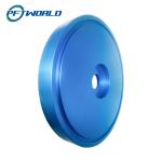 CNC Machined Aluminum Parts, CNC Lathe Blue Anodized Aluminum Parts