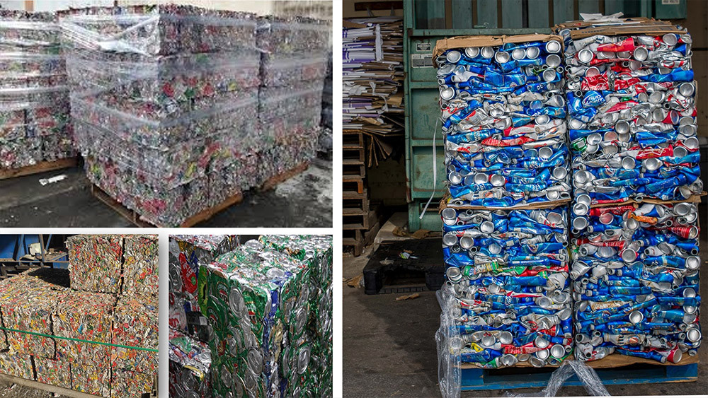 Waste Aluminum Scrap Metal Baler Aluminum Recycling Wire Aluminum Clip Recycling Baler
