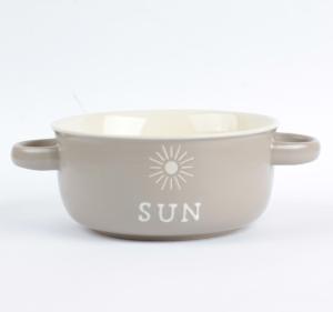Wholesale Fashionable Kitchen Cereal Bowls , Creative Fruit Salad Bowl With Ears from china suppliers