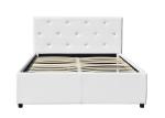 Sunny Modern Faux Leather Storage Bed Double Size With Drawers OEM