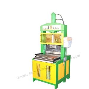 Wholesale Single Knife Hydraulic Rubber Bale Cutting Machine / Rubber Plastic Pipe Cutter from china suppliers
