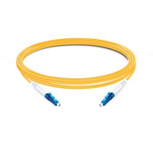 Wholesale 5m (16ft) Simplex OS2 Single Mode LC UPC to LC UPC LSZH Fiber Optic Cable from china suppliers