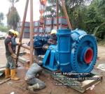 Naipu Pump Factory 12 inch High Chrome Alloy A05 Sand Gravel Pump