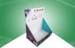 Recyclable Cardboard Countertop Display Rack Foldable UV coating