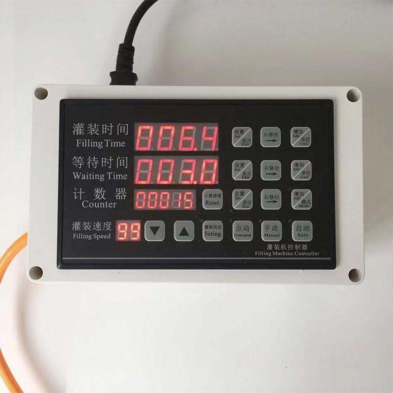 Restaurant Small Single Head Magnetic Pump Filling Machine with Motor Core Components