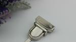 Metal Fashion Purse Accessories Zinc Alloy Nickel Color Bag Handbag Purse Push