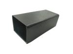Large Space Black Folding Eyeglasses Case PU Leather Available Eyewear Box