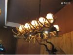 Reindeer antler chandelier For Indoor home Lighting Fixtures (WH-AC-17)
