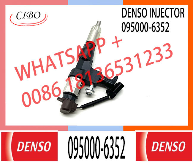 High Quality New Fuel Injector 095000-6353 095000-6352 for Excavator SK200-3 SK200-8 SK210-8
