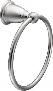 China Moen YB2286CH Brantford Collection Traditional Single Post Bathroom Hand Towel Ring Chrome Shower Rough In Valve on sale