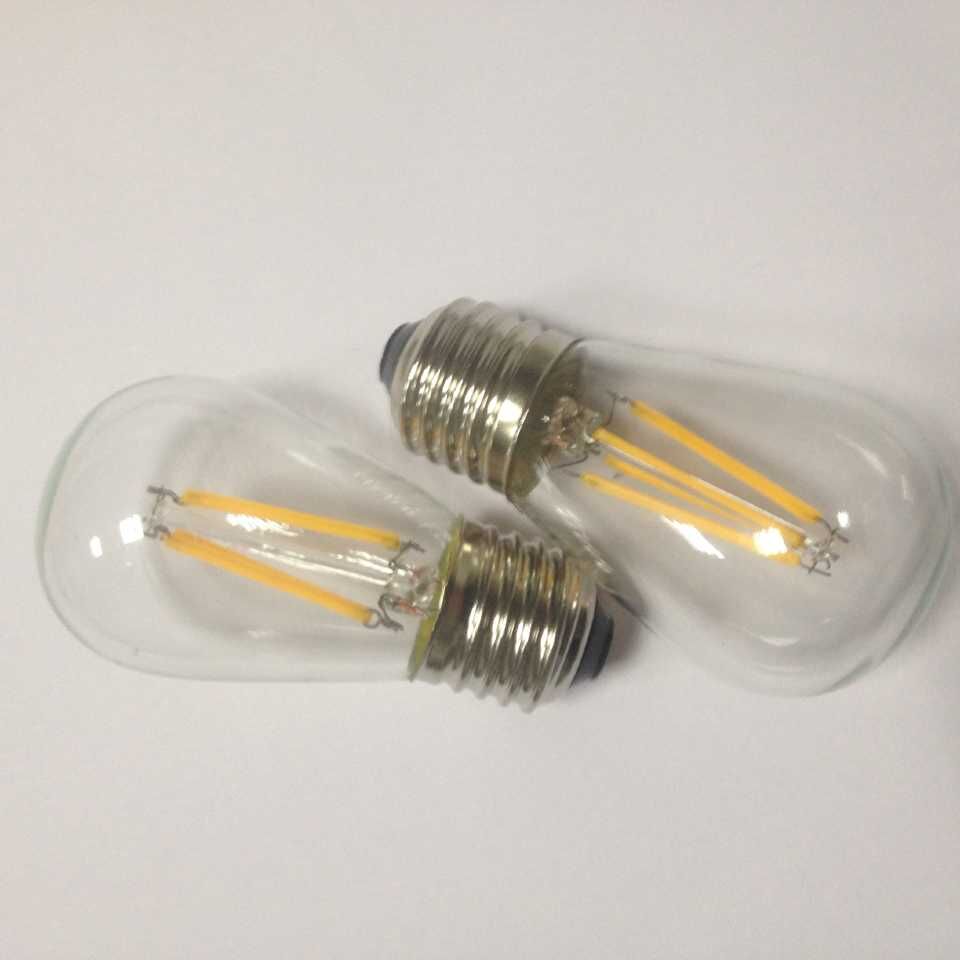filament LED S14 3.5watts 2700K E26 dimmable