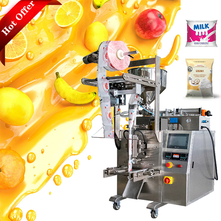 0.4L Juice Filling And Sealing Machine 2KW