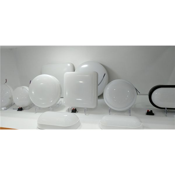 Super Slim 38mm LED Bulkhead Lights 30W Ceiling Lamp AC 100-265V