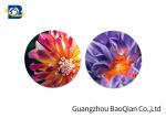 Home Decoration 3D Lenticular Coasters Cup Placemat Beautiful Flower Pattern