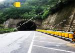 Yellow Highway Safety Rolling Barrier Anti Ultraviolet Aging Production Level 4