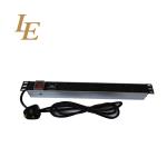 UK Type 19 Inch 1u Rack Mounted Pdu With C14 Inlet