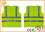 Fluorescent Green / Orange High Visibility Safety Jacket with Reflective Strip