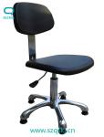 PU Leather CleanRoom ESD Chair With Plastic Armrest