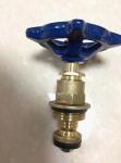 Forged Brass Gate Valves Wheel Hand 1/2 In - 2 In Female Thread Cut Off Valves