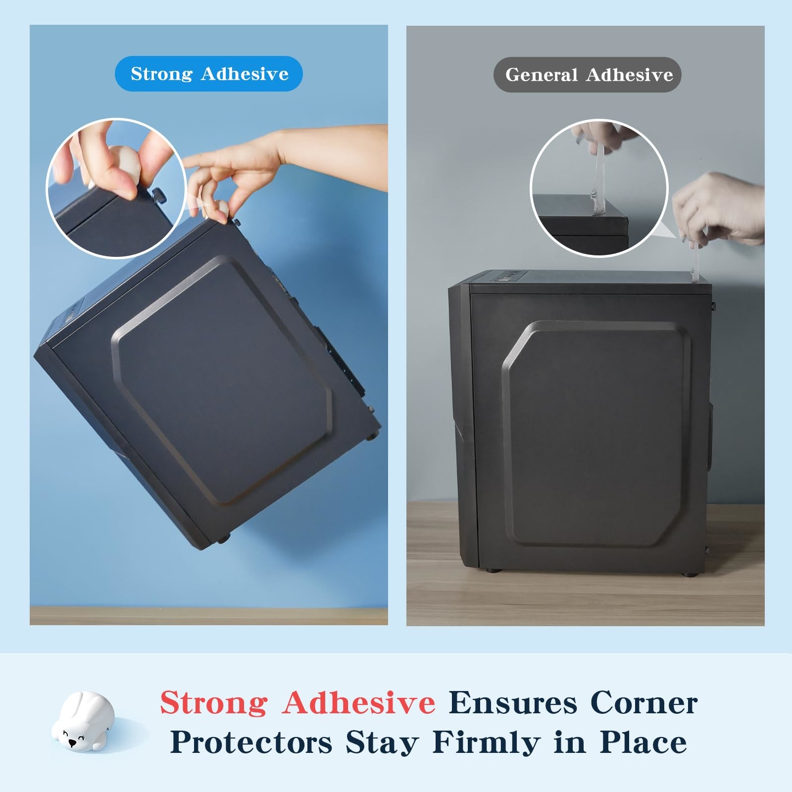 Kids Food Grade Silicone Corner Protectors Furniture Corner Guard Edge Safety Bumpers Adhesive