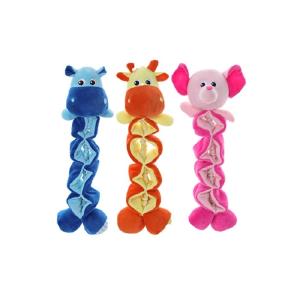 Wholesale Plush Animal Pet Chew Toys Play Dog Toys Giraffe Elephant from china suppliers